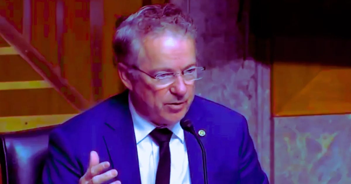 Rand Paul Introduces Bill to Strip Vaccine Manufacturers of Nationwide Liability Immunity