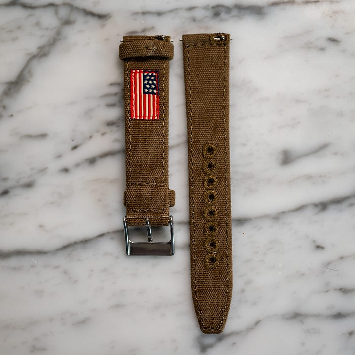 Best canvas strap for vintage watches