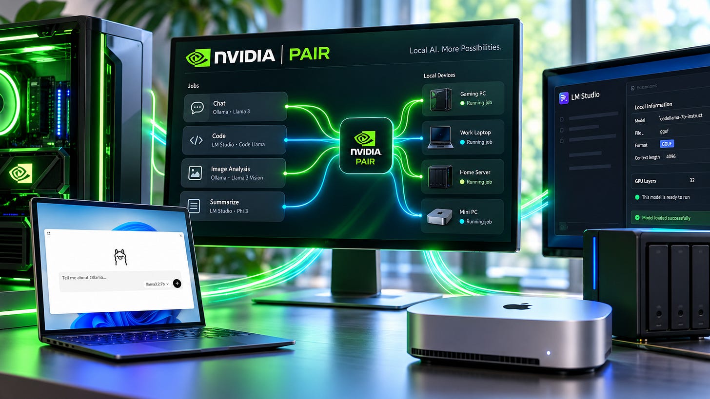 NVIDIA PAIR vs more VRAM: What local AI users should buy