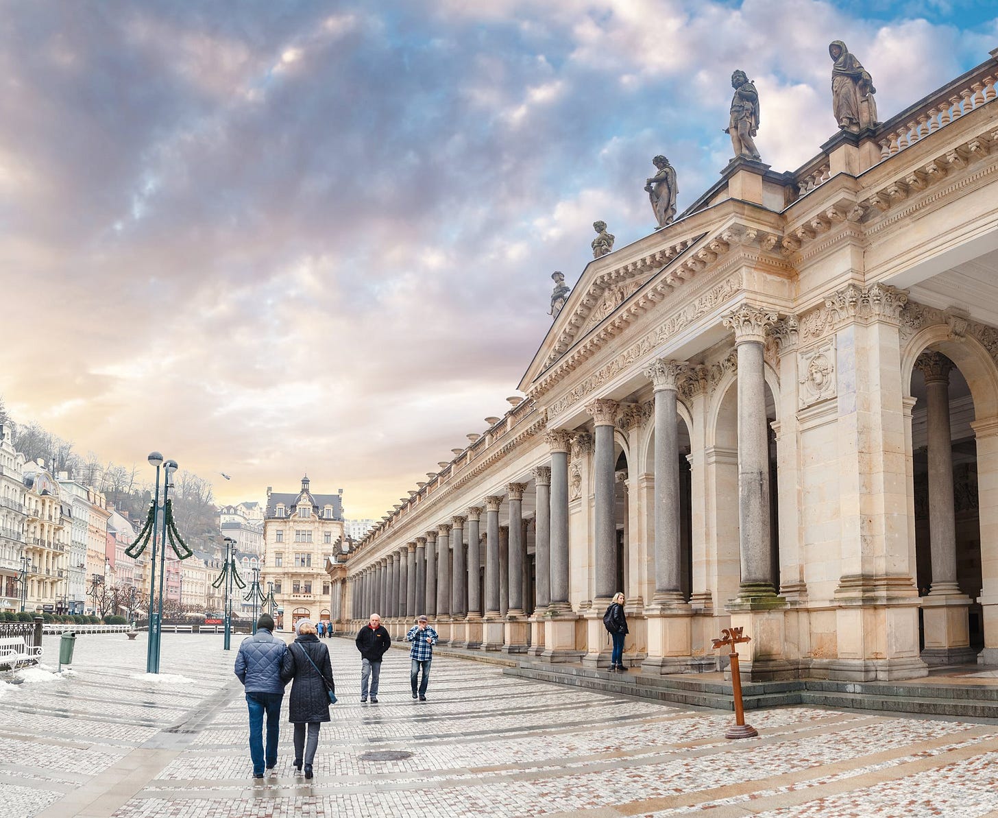 Karlovy Vary: Hot Springs in the Snow | VisitCzechia