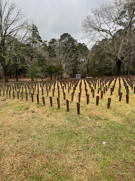 graves in Central Georgia