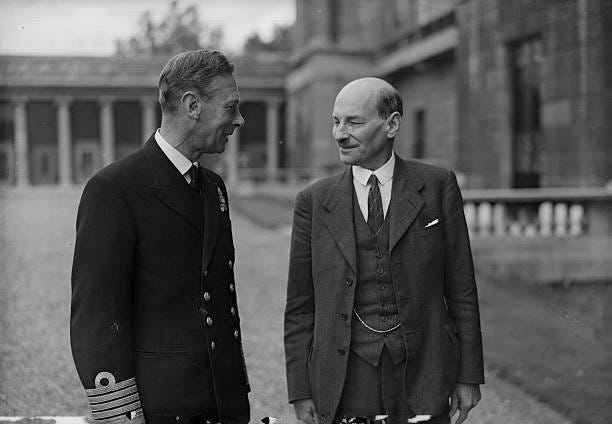 Richard Johnson on X: "In his weekly meeting with Clement Attlee, King George  VI urged the PM to accelerate house building: 'We discussed Housing...I  told him I had heard that Local Authorities