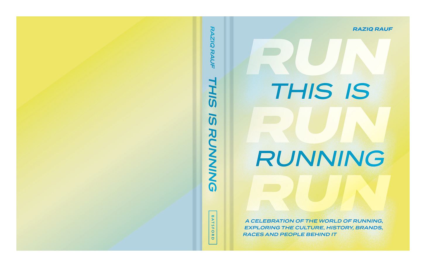 Book cover of This is Running by Raziq Rauf (Batsford, 2026)
