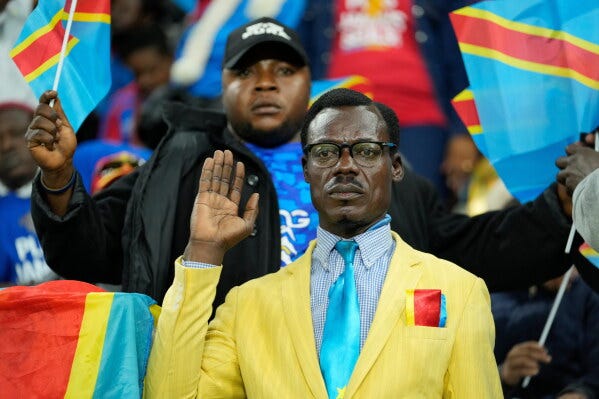 Congo's Lumumba statue fan misses World Cup playoff with no visa | AP News Congo's Lumumba statue fan misses World Cup playoff with no visa | AP News