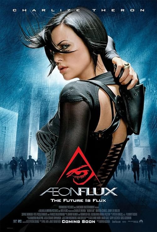 AEON FLUX MOVIE POSTER 2 Sided ORIGINAL FINAL 27x40 CHARLIZE THERON AEON FLUX MOVIE POSTER 2 Sided ORIGINAL FINAL 27x40 CHARLIZE THERON