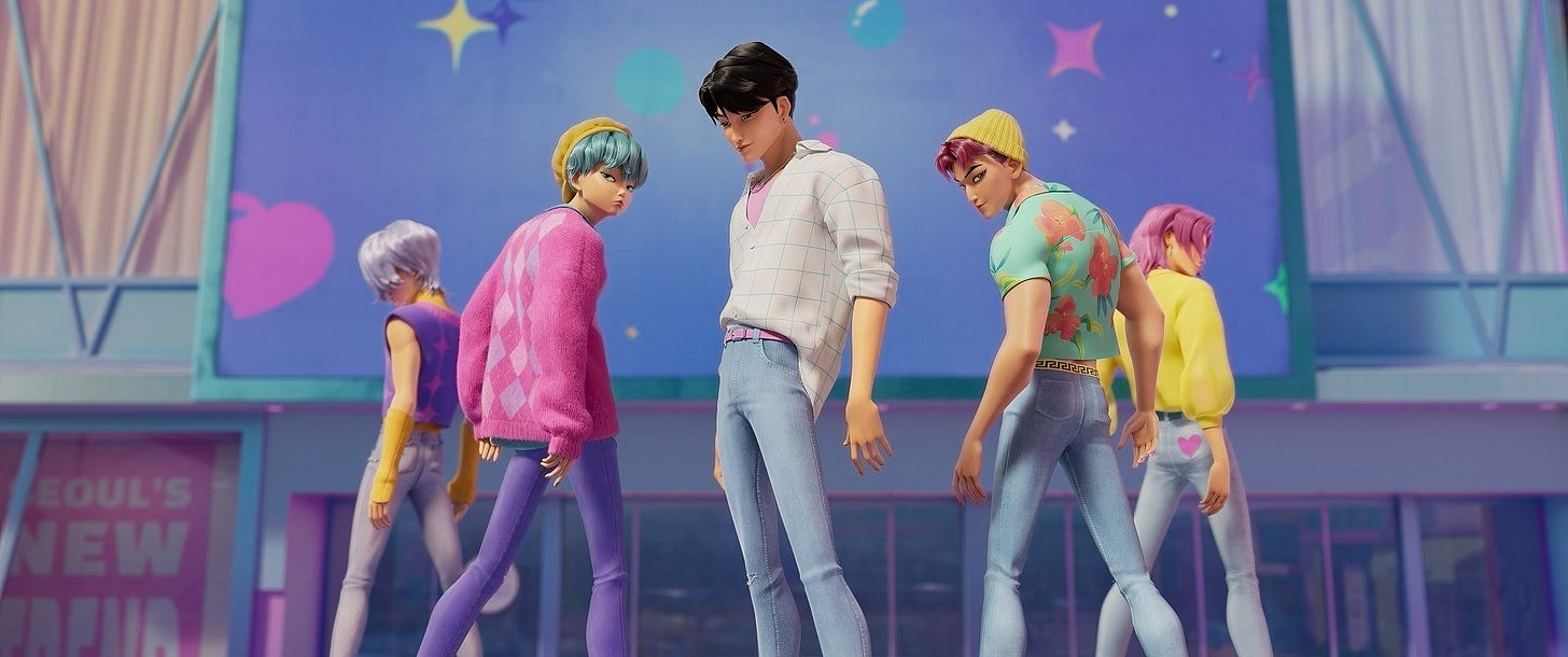 Kpop Demon Hunters - The mysterious Saja Boys