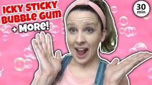 Icky Sticky Bubble Gum Song with Ms ...