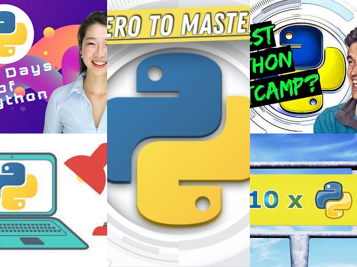 Top 5 Udemy Courses to learn Python from scratch