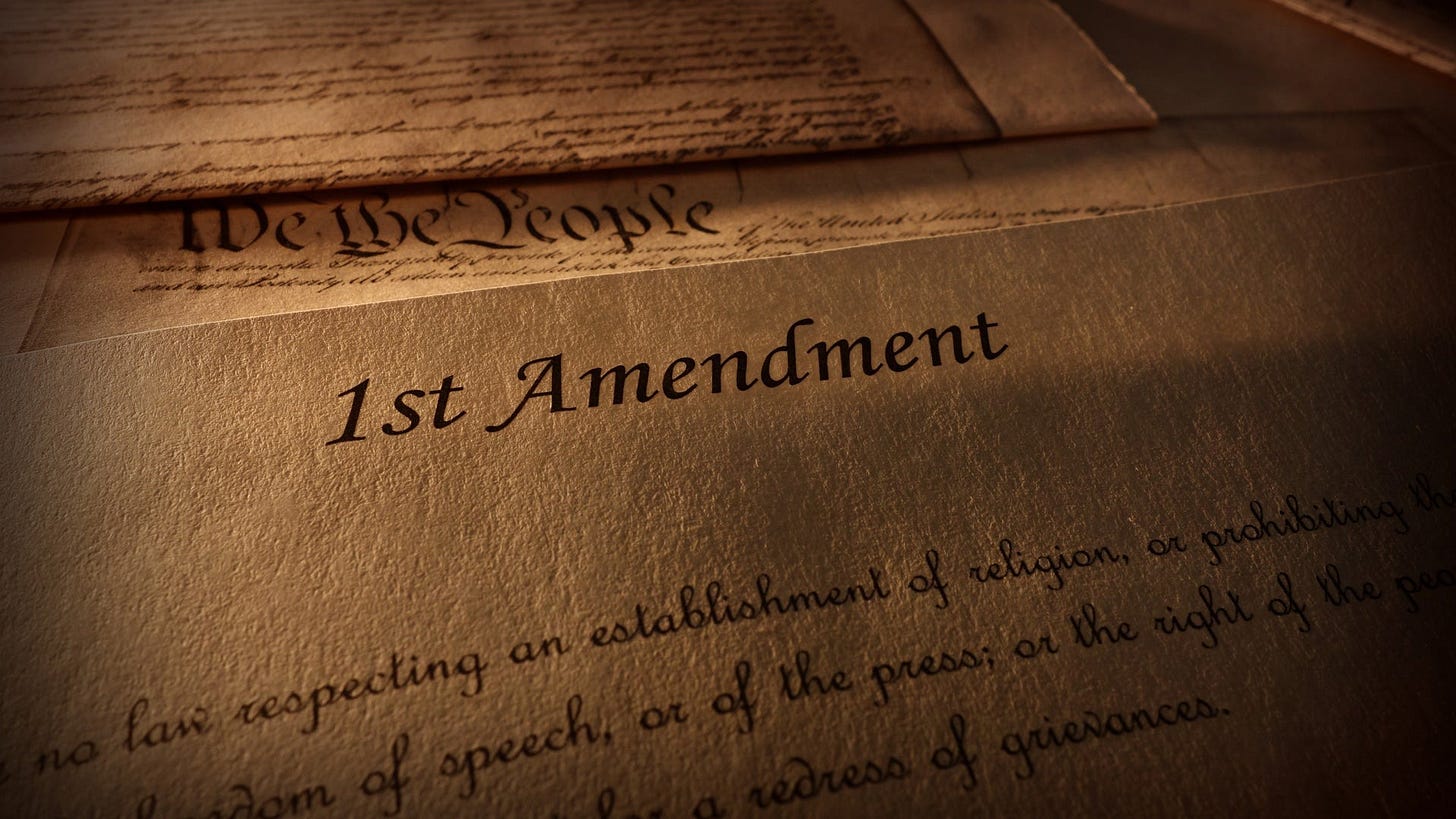 First Amendment ‑ Rights, U.S. Constitution & Freedoms First Amendment ‑ Rights, U.S. Constitution & Freedoms