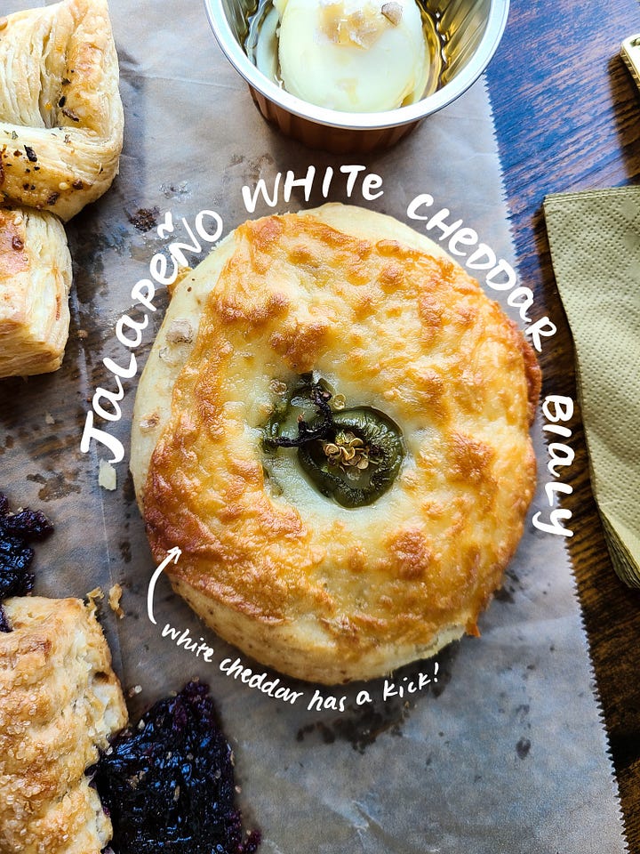 Wentworth & Fenn savory bialy