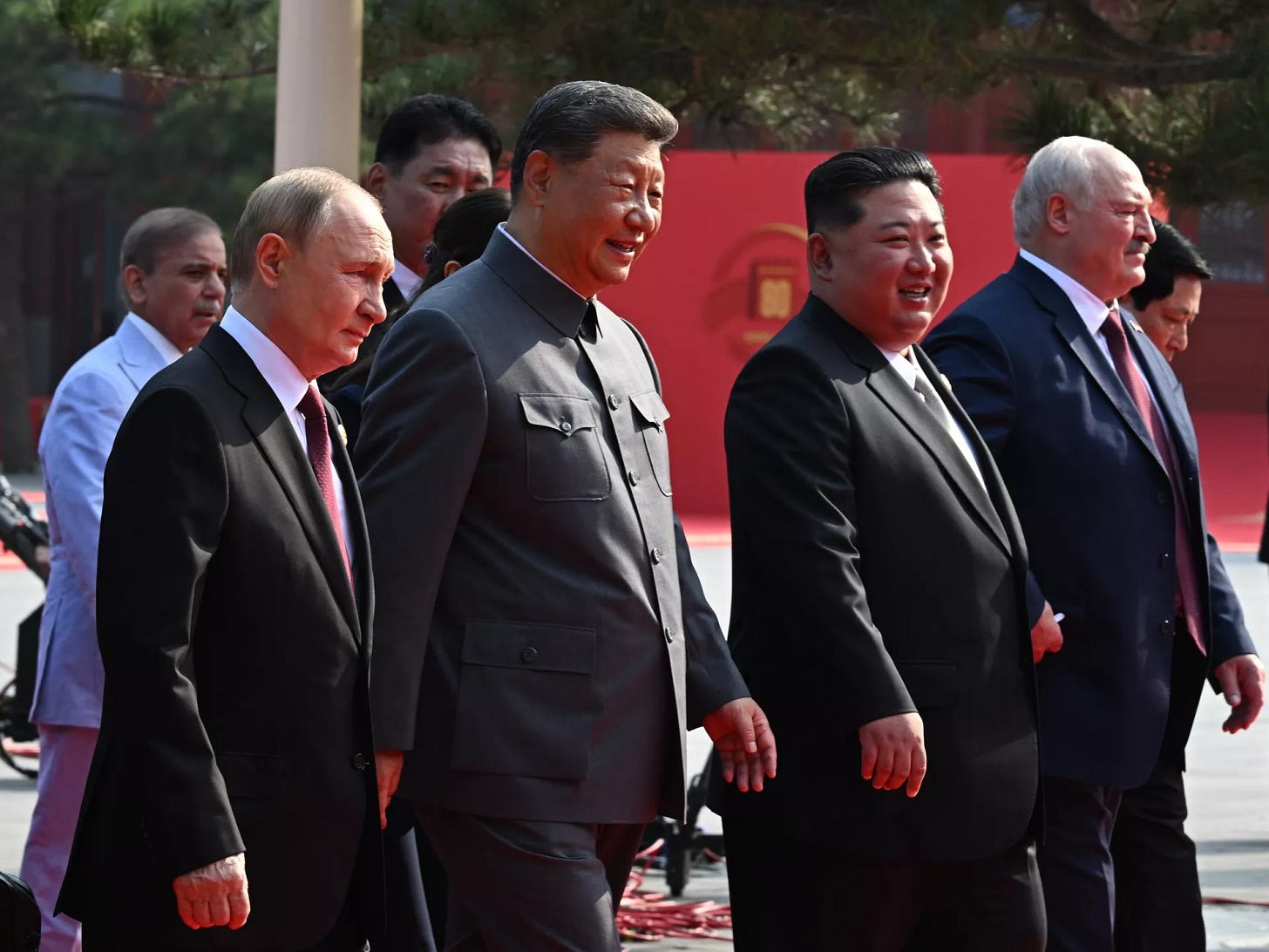 Heads of foreign delegations before the parade in Beijing - RIA Novosti, 1920, 05/18/2026