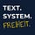 Text. System. Freiheit.