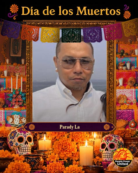 On Día de los Muertos, we remember the people who died in immigration detention and those killed during encounters with federal immigration agents.