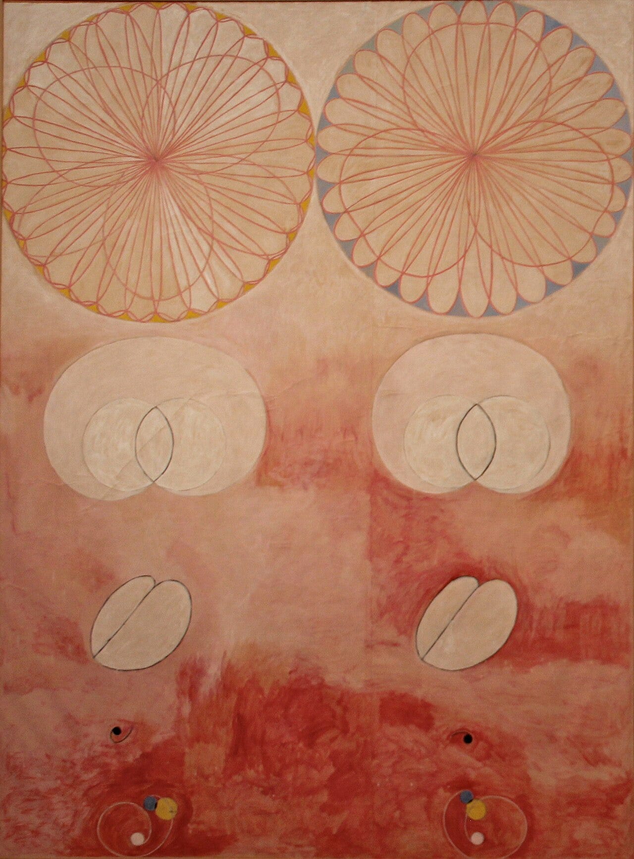 Hilma af Klint, The Ten Largest, No. 7, Adulthood, 1907 Hilma af Klint, The Ten Largest, No. 7, Adulthood, 1907