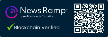 Blockchain Registration, Verification & Enhancement provided by NewsRamp™