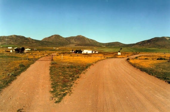 Being Indecisive Two Roads Photo