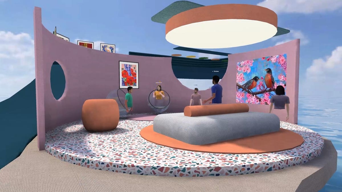 Spatial shifts its metaverse focus to the web, and selling NFT real estate  - CNET