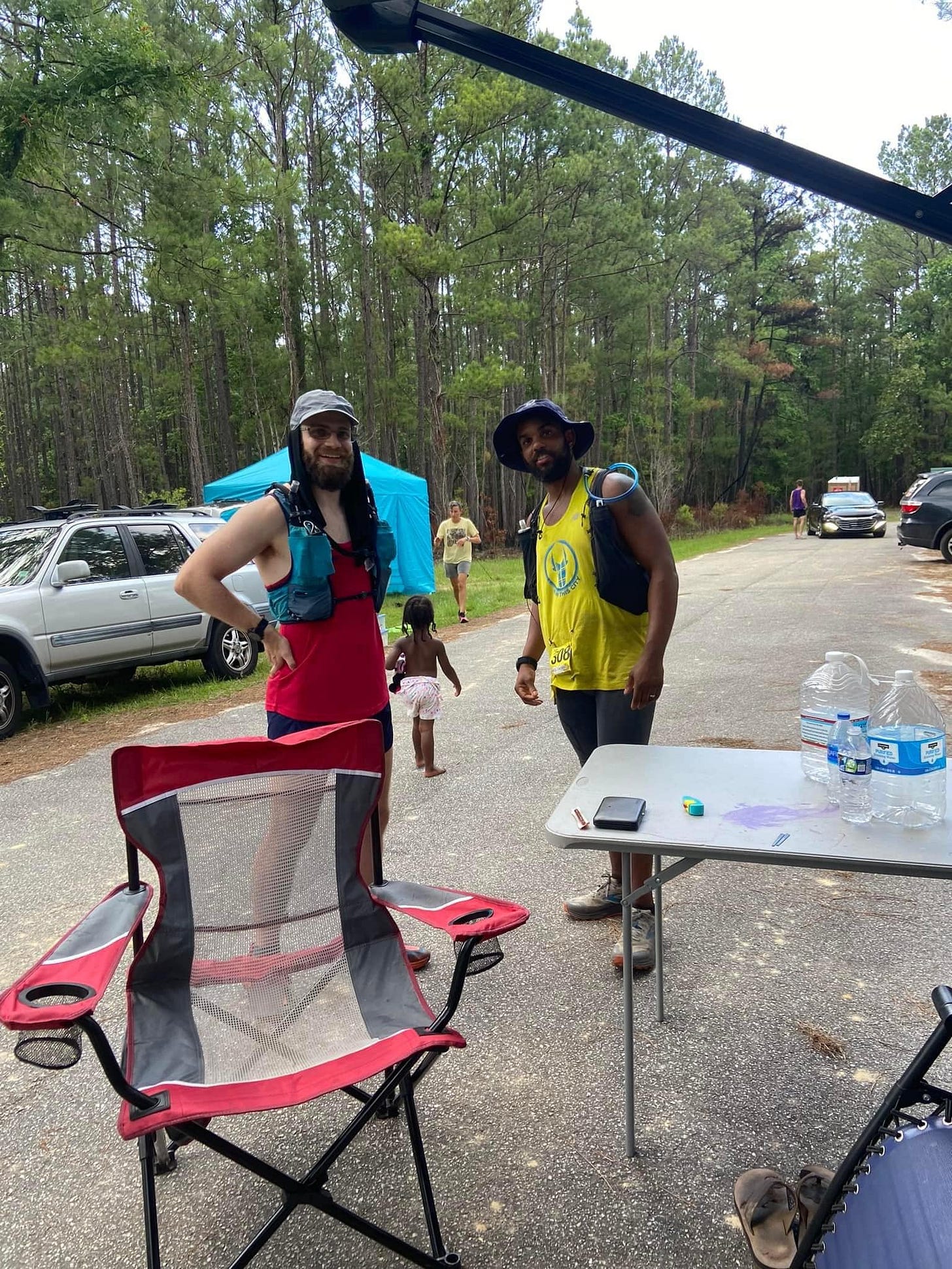May be an image of 5 people, people standing, tree and outdoors