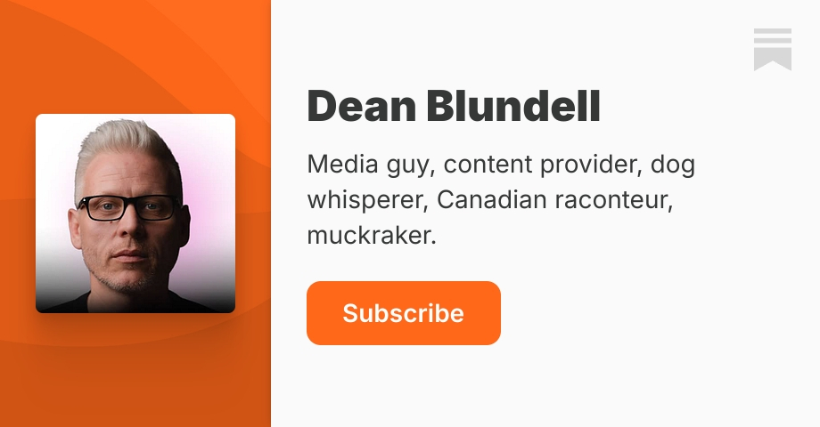 Dean Blundell | Substack