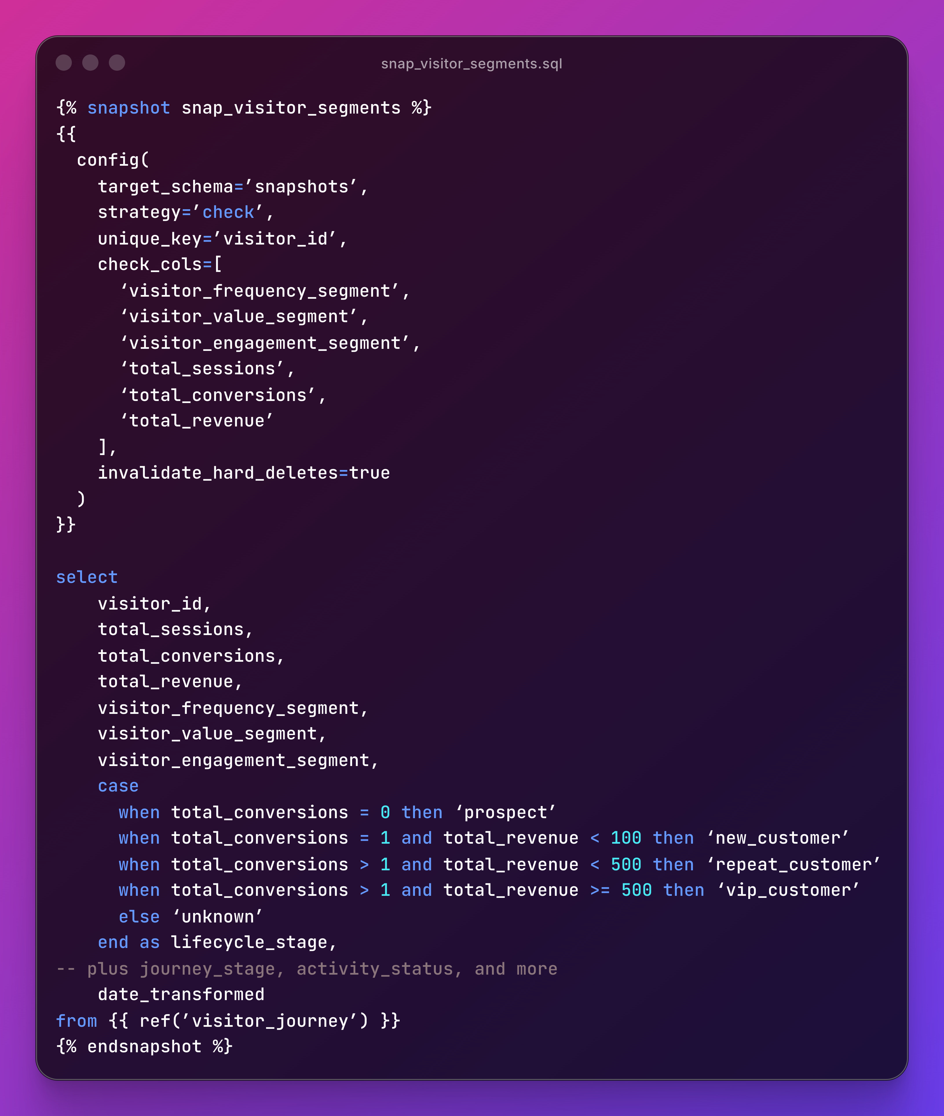 SQL to dbt guide: Slowly Changing Dimensions with dbt Snapshots