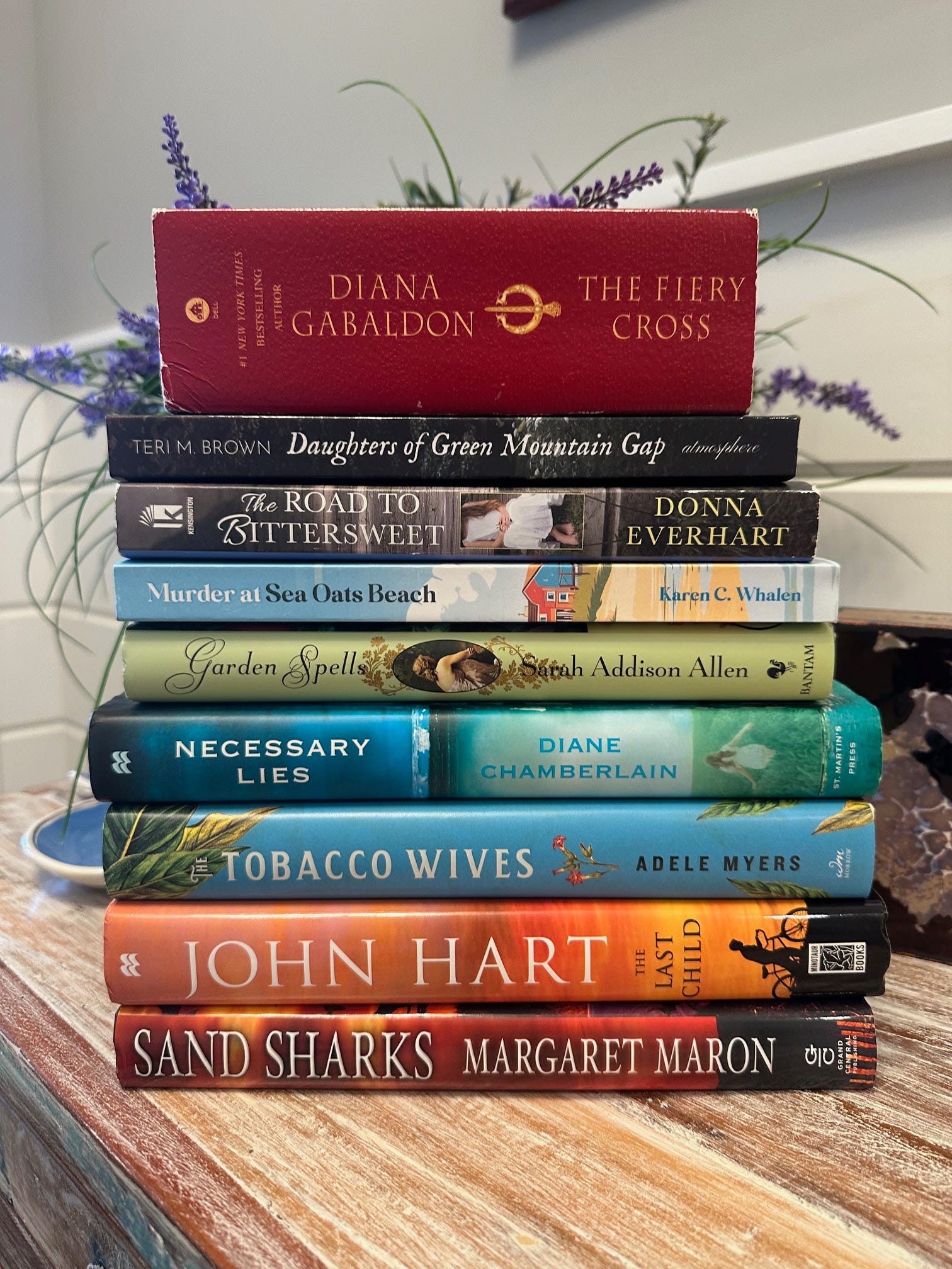 A Stack of Books Set in North Carolina