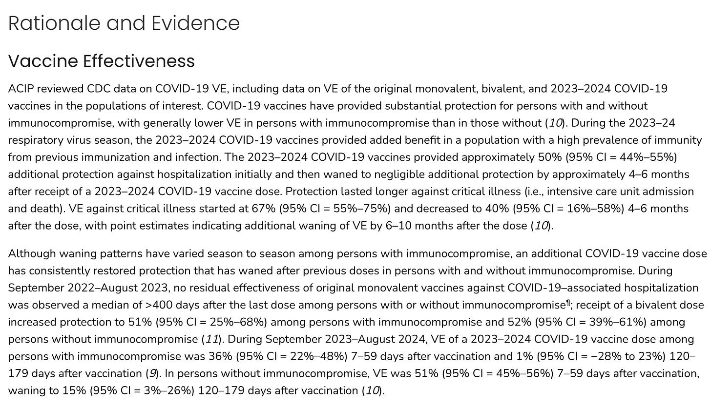 except from 2025 MMWR ACIP recommendations except from 2025 MMWR ACIP recommendations