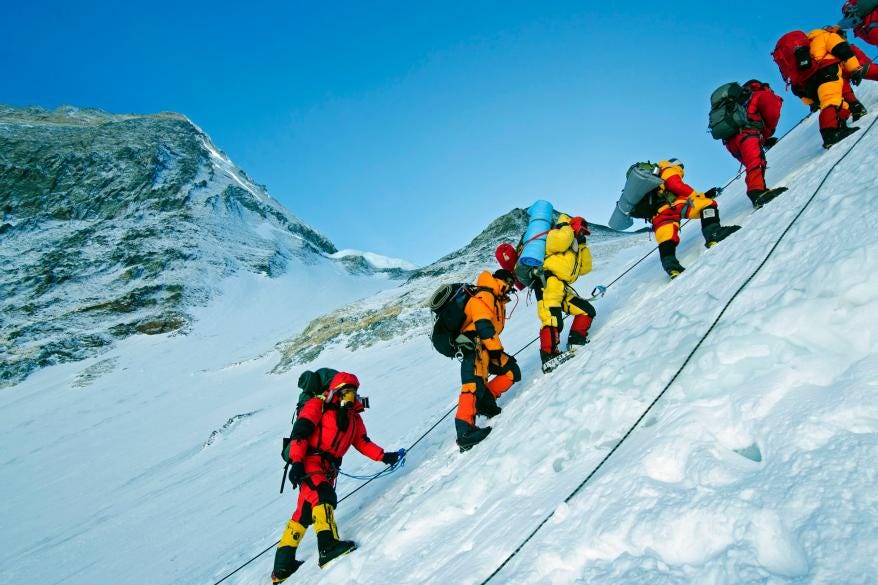 More ropes to be added to Mount Everest to ease traffic in 'death zone'