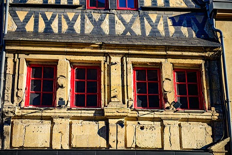 Rouen's historical center