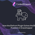 How the Elefront Plugin Solves the Biggest Problem in Grasshopper