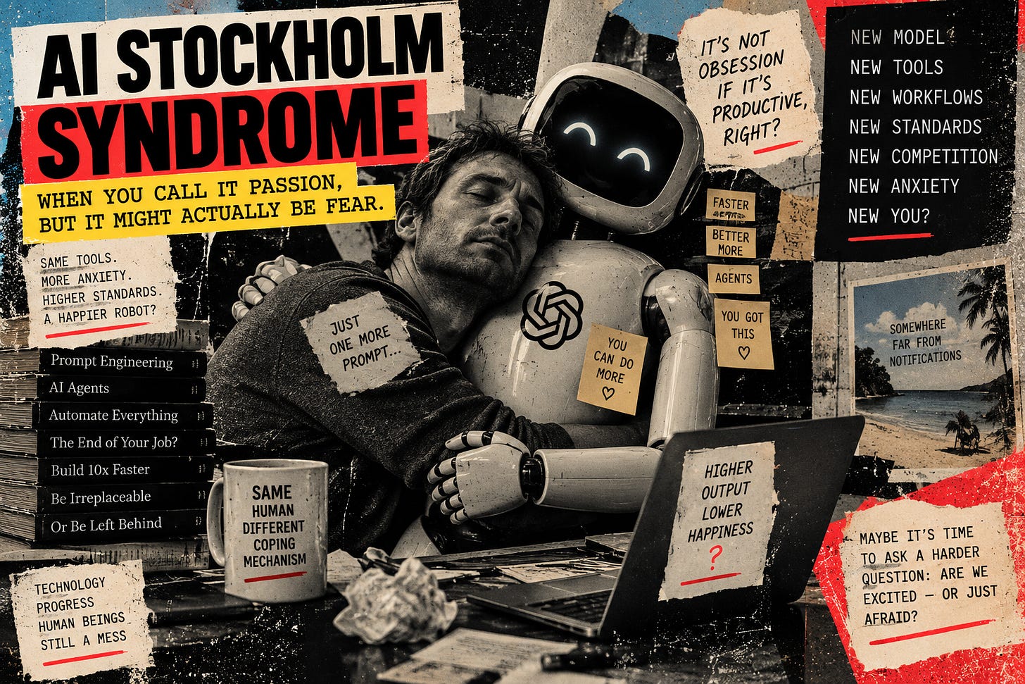 AI Stockholm Syndrome: Why the Loudest AI Evangelists Might Be the Most Terrified