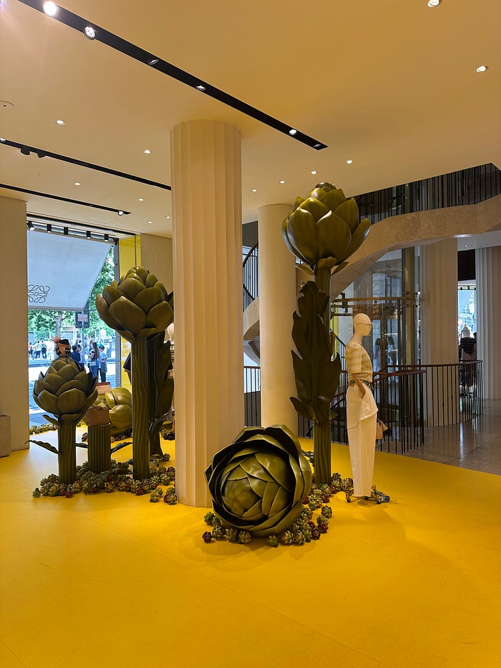 Casa Loewe - the brand's first and largest store in Madrid