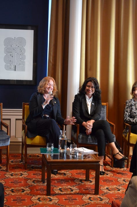 Their excellencies deliberate @ Worldly Women of Wellington with Diplosphere