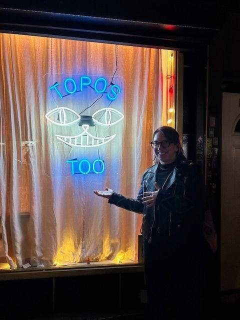 DISPATCH: The Living god by Sam Heaps book launch, Ridgewood, NY ...