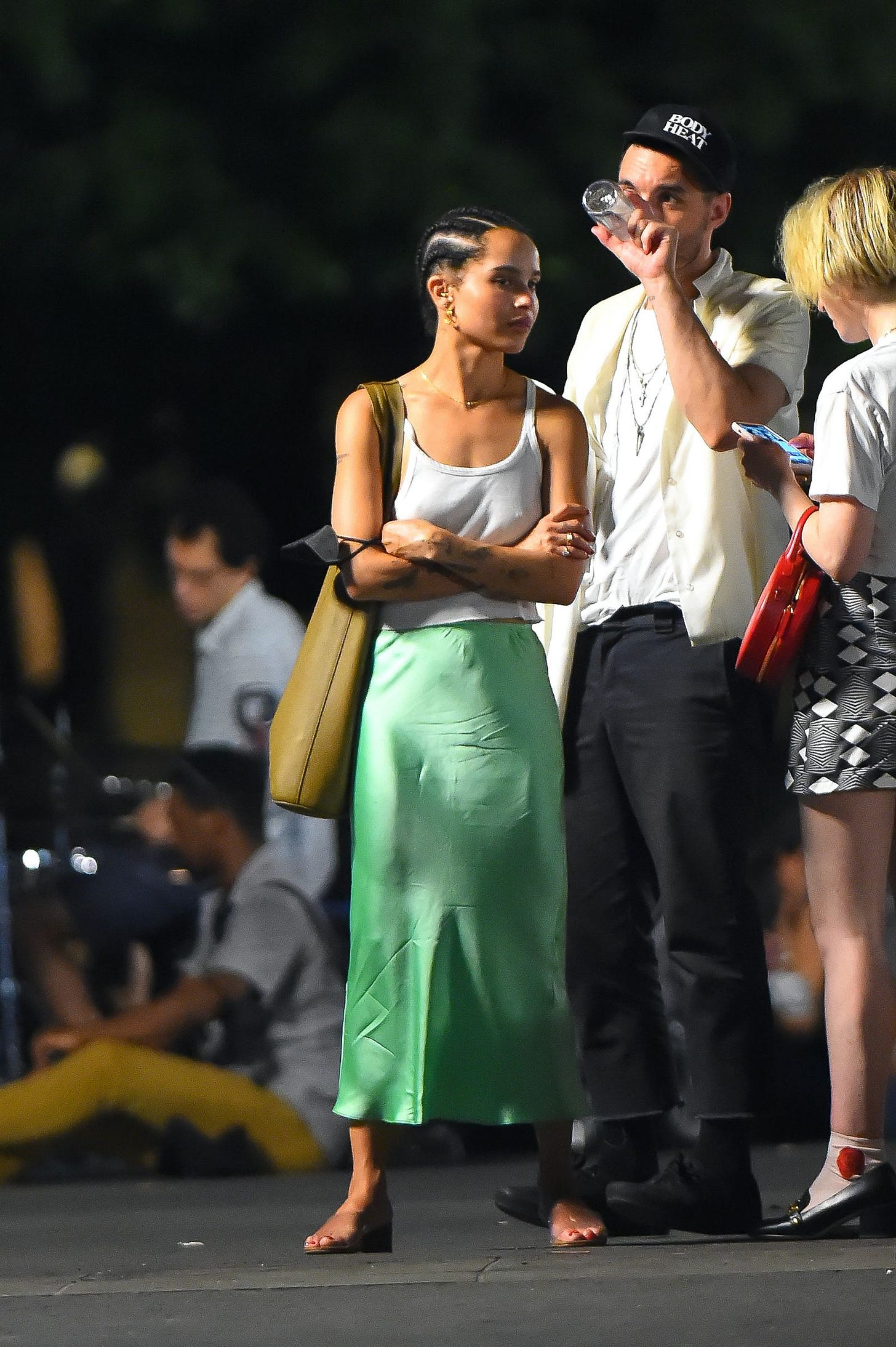 Zoe Kravitz is a loyal fan of The Row.