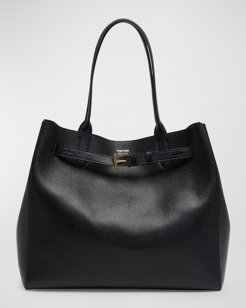 Audrey Large Tote Bag in Grain Leather 0