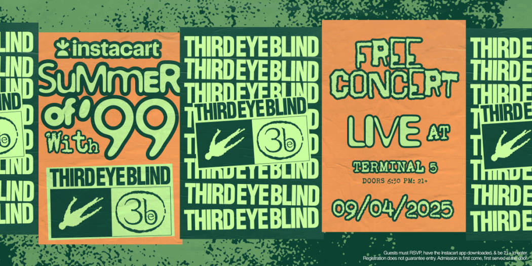 Instacart and Third Eye Blind Host One-Night-Only NYC Immersive Concert Experience