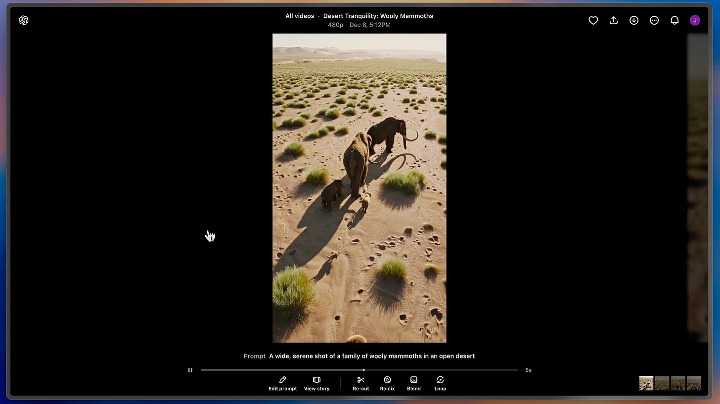 OpenAI’s Sora AI video generator tool OpenAI’s Sora AI video generator tool