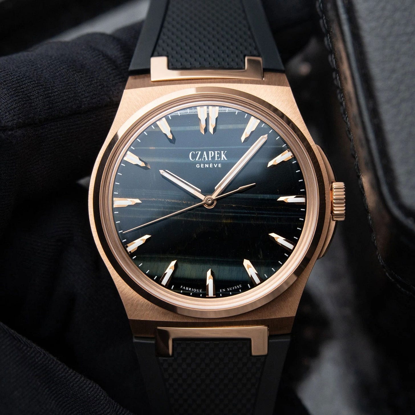 2025 Czapek Czapek Antarctique Mount Erebus Falcon Eye Rose Gold / Anthracite-Gray / Strap Czapek Antarctique Mount Erebus Falcon Eye Listing Image 1 2025 Czapek Czapek Antarctique Mount Erebus Falcon Eye Rose Gold / Anthracite-Gray / Strap Czapek Antarctique Mount Erebus Falcon Eye Listing Image 1