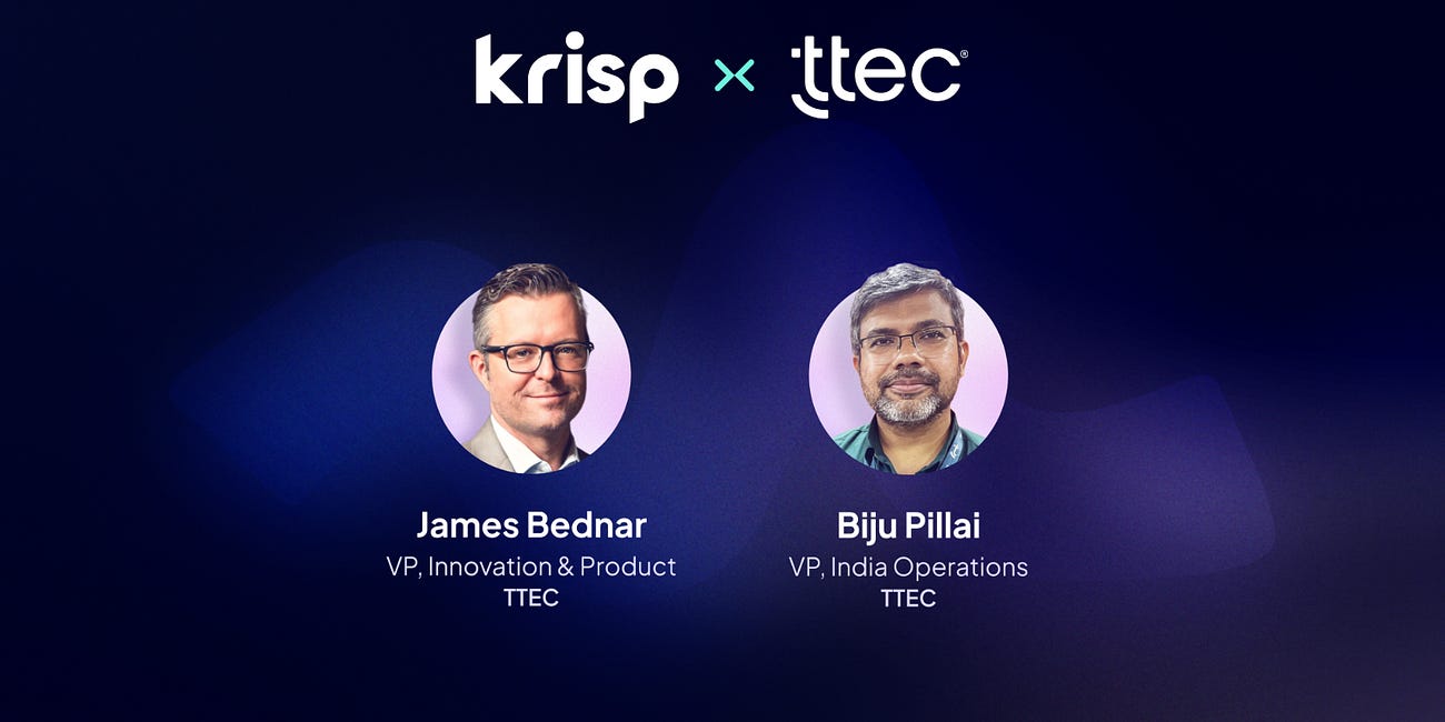 Accent AI’s 80+ NPS Impact in India | James Bednar and Biju Pillai (TTEC)