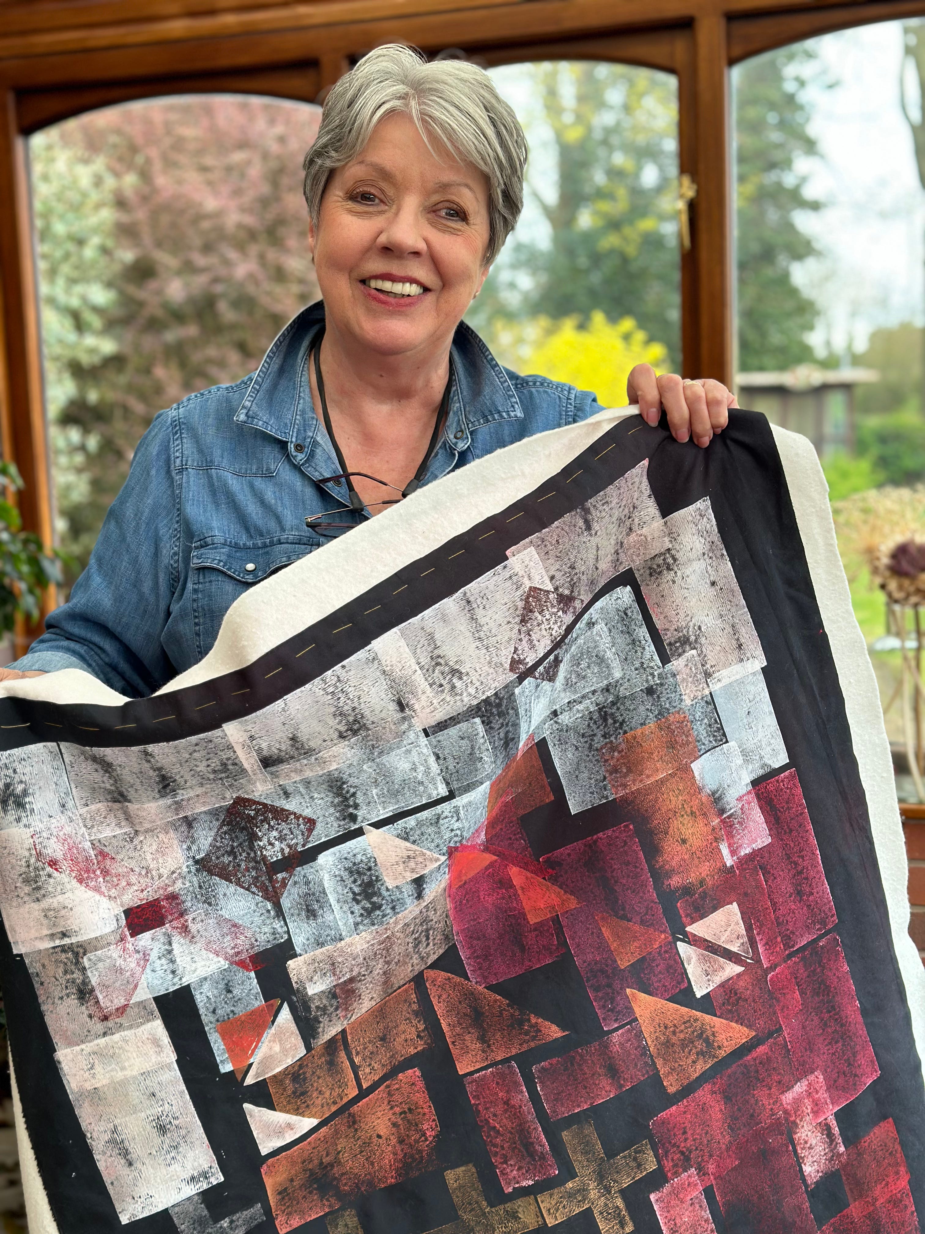 Quilting the Print - Art Club with Linda and Laura Kemshall