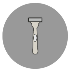 ViQure S-LD At-Home Laser Hair Removal Process Shaving