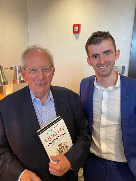 Compounding Quality on X: "Chuck Akre with The Art of Quality Investing  https://t.co/lJh0ddWkU8" / X