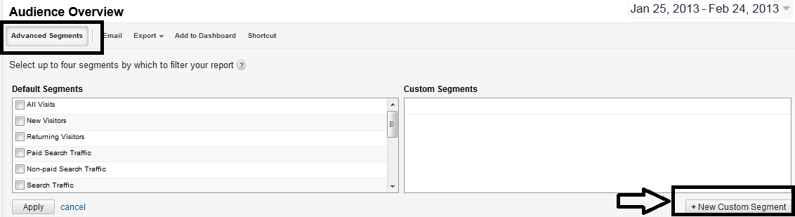google analytics advance segments google analytics advance segments