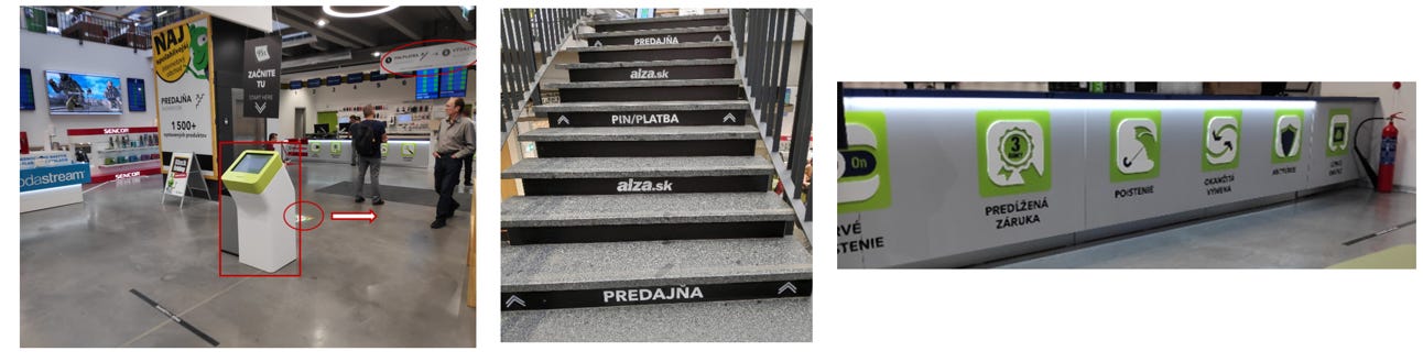 A close-up of a staircase

Description automatically generated