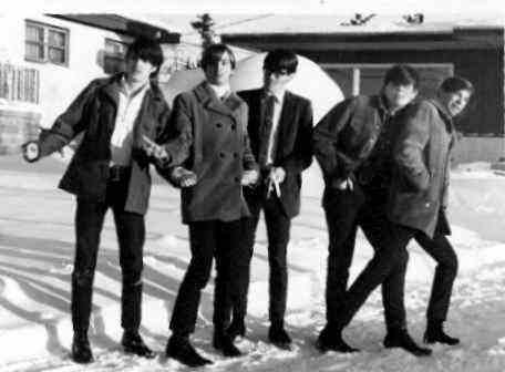The Arsons, a local teen band in 1960s Anchorage, Alaska.