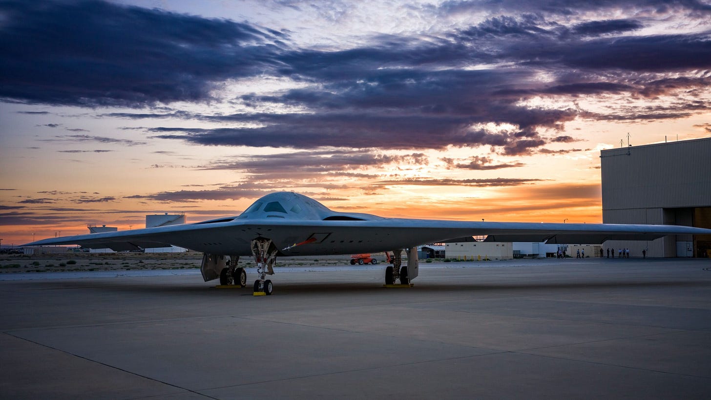 B-21 Raider takes first flight - Breaking Defense