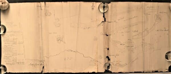 (1) Dixon's Survey Plan of Raby Park, 1761 (MR 1159)