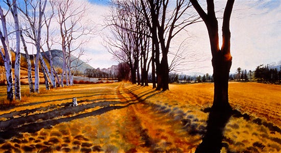 Watercolor Painting by John Hulsey