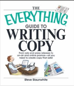 book cover Everything Guide To Writing Copy book cover Everything Guide To Writing Copy