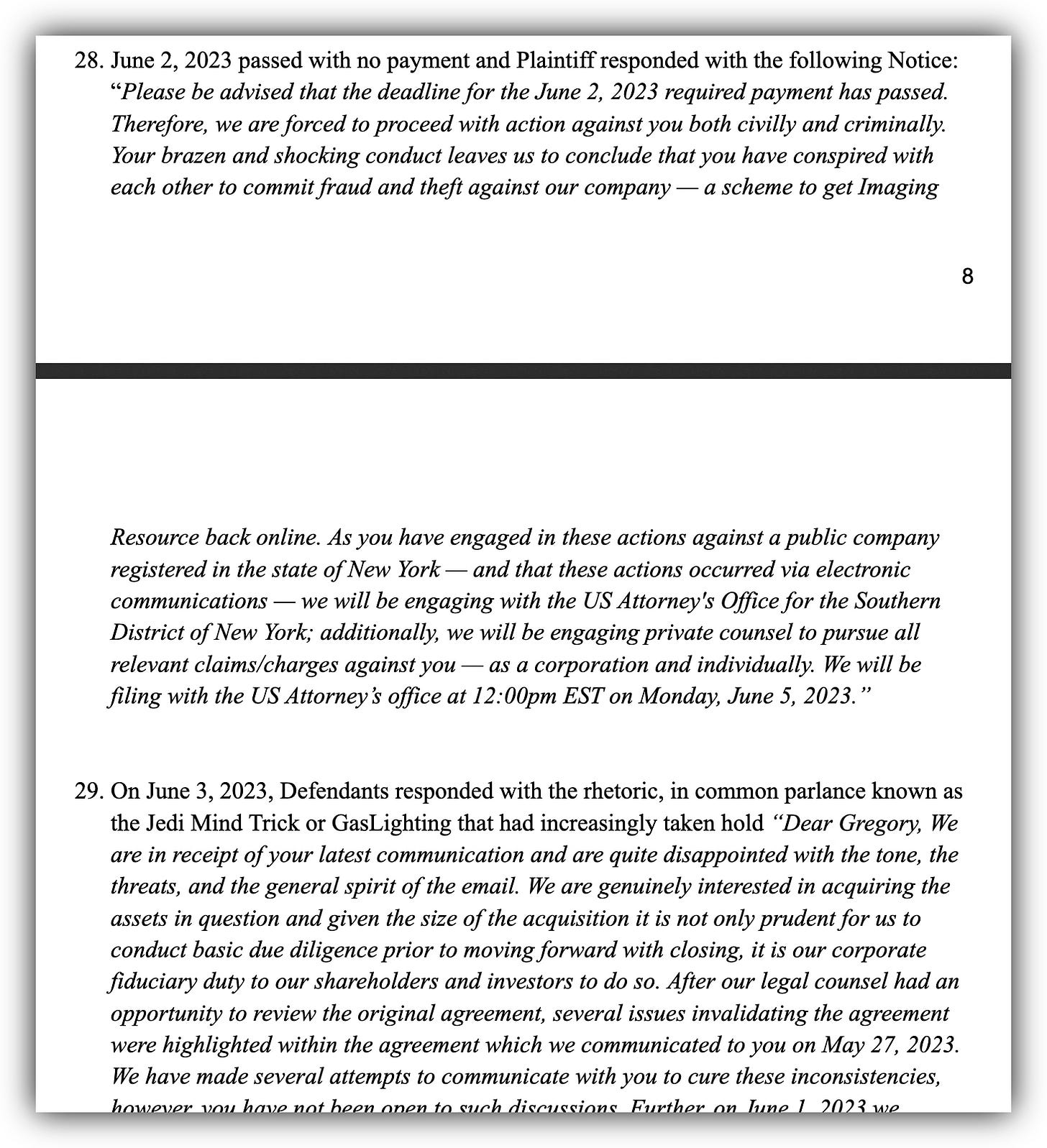 BeBop Madavor Lawsuit